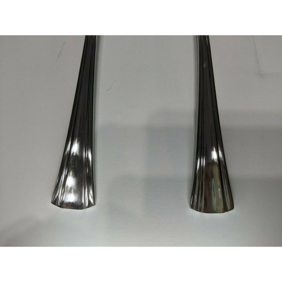 Reed & Barton BROOKSHIRE 2 Solid Serving Spoon Stainless Flatware 8 3/4" - Picture 2 of 8